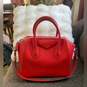 Givenchy Red Shoulder Bag